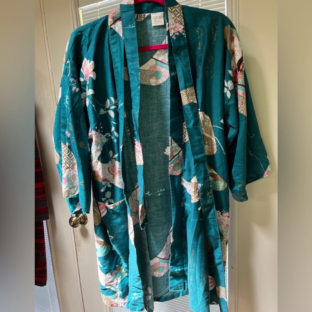 Teal Cotton Garment